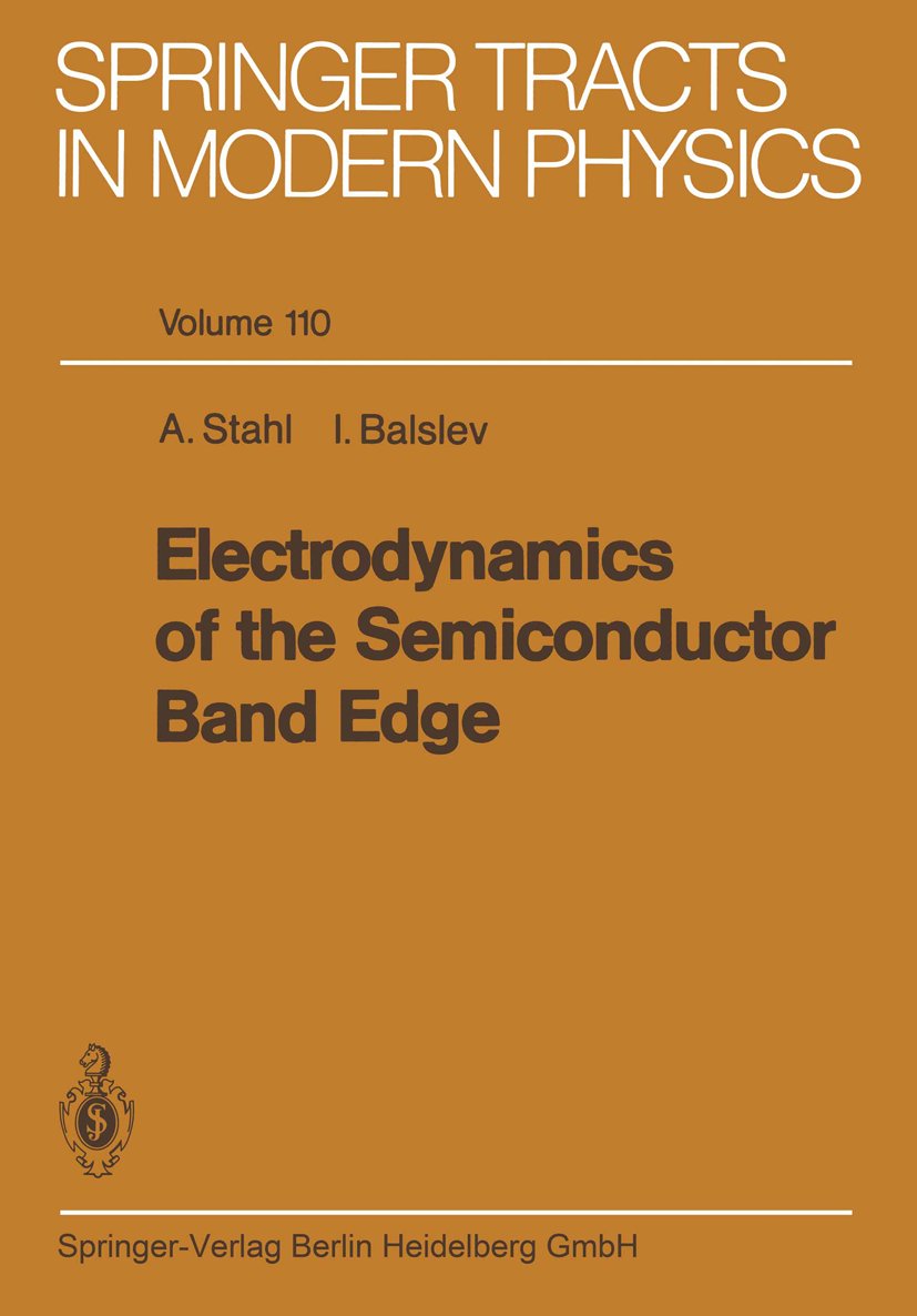 Springer Tracts in Modern Physics