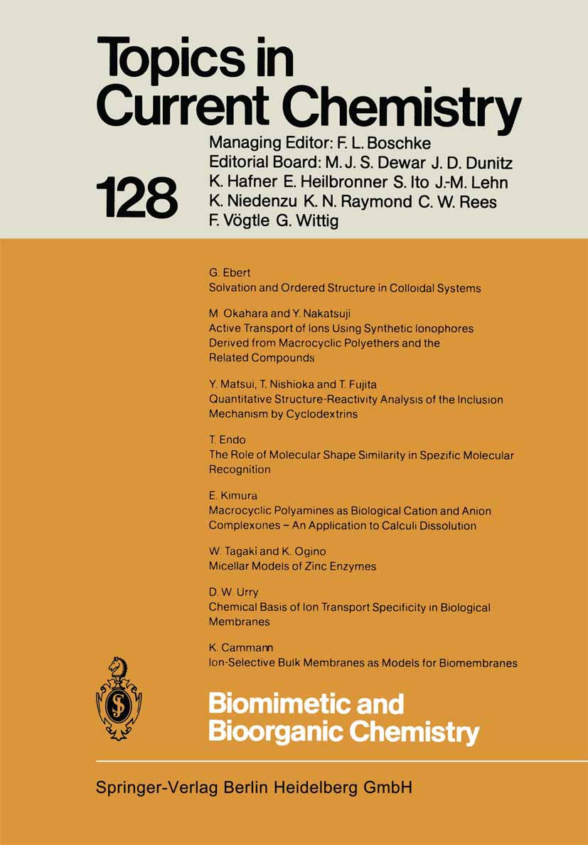 Topics in Current Chemistry