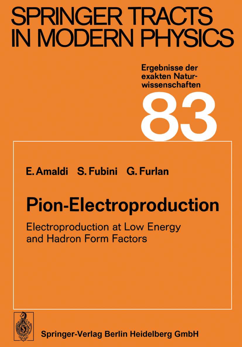 Springer Tracts in Modern Physics