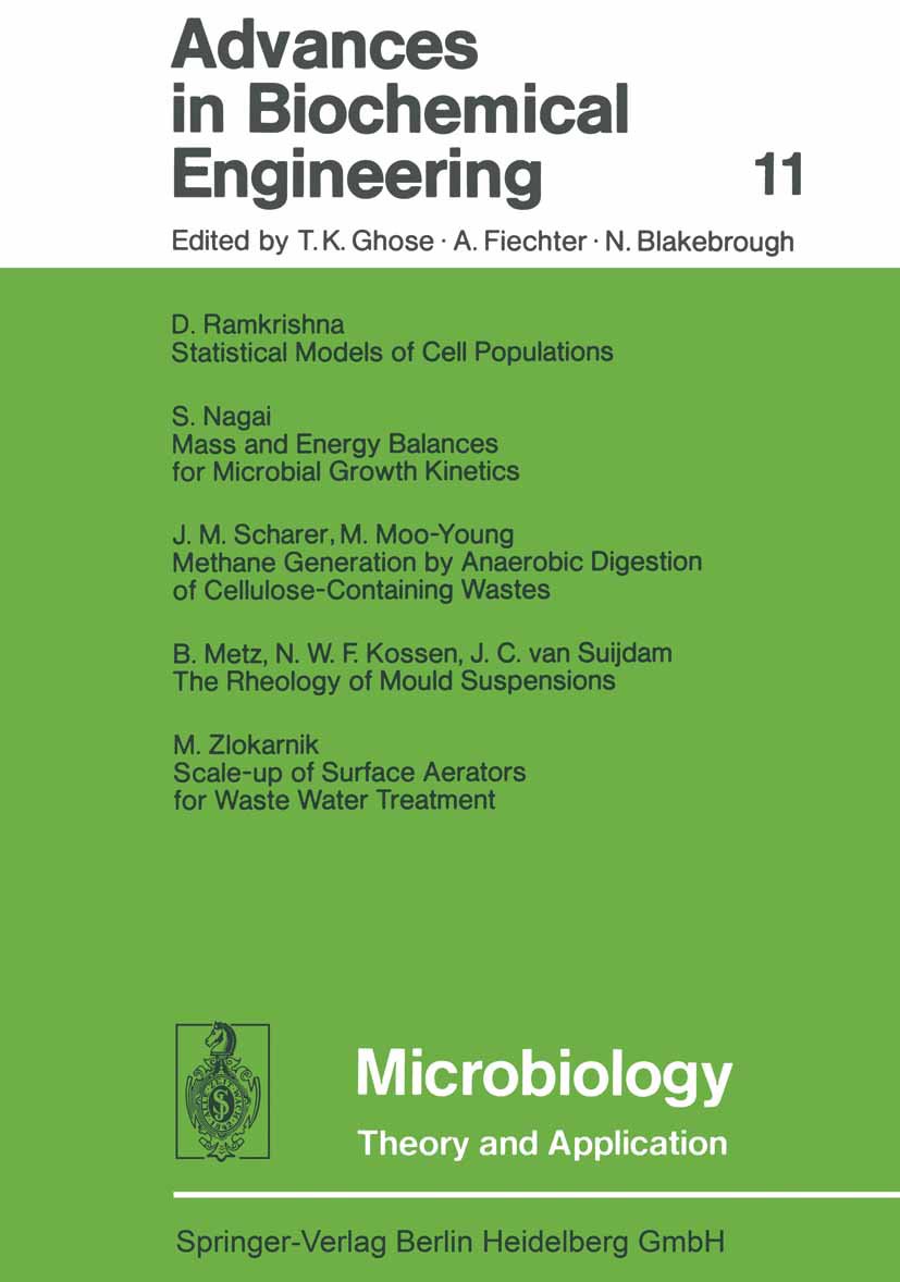 Advances in Biochemical Engineering