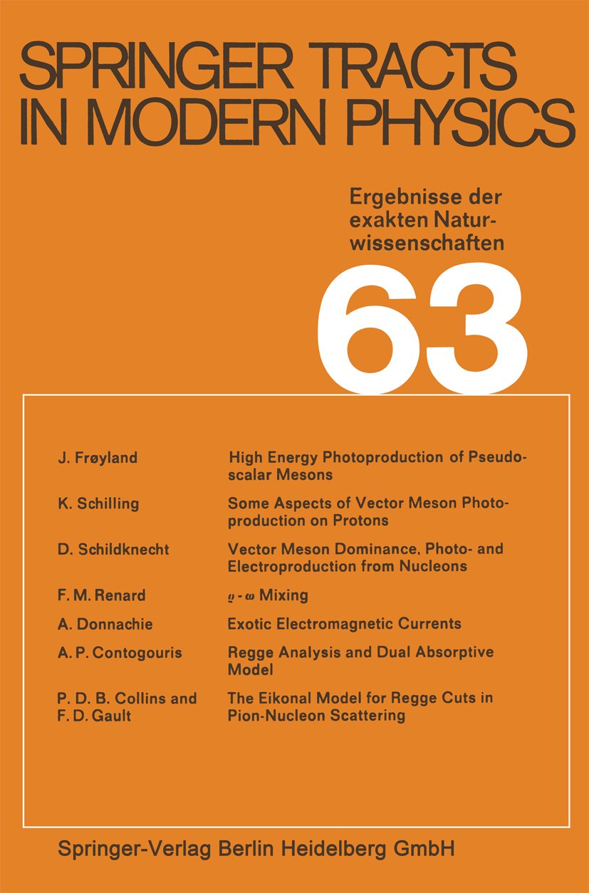 Springer Tracts in Modern Physics