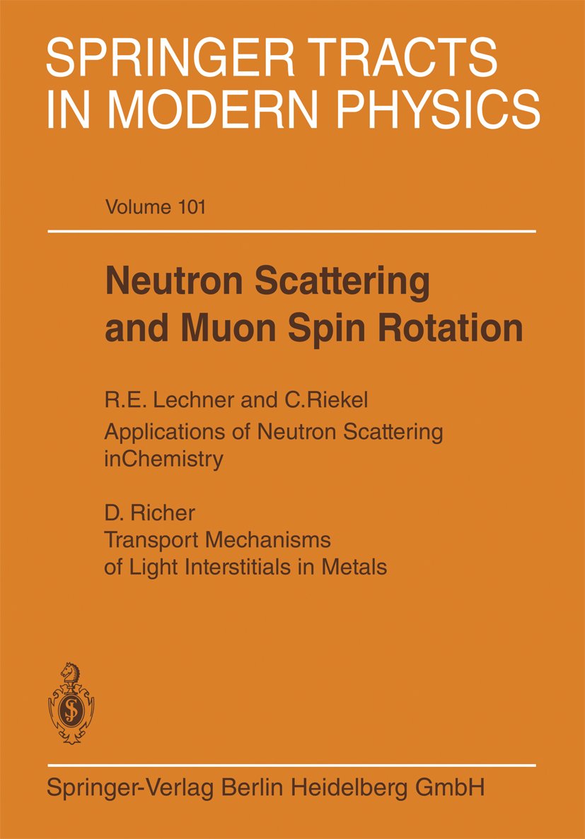 Springer Tracts in Modern Physics
