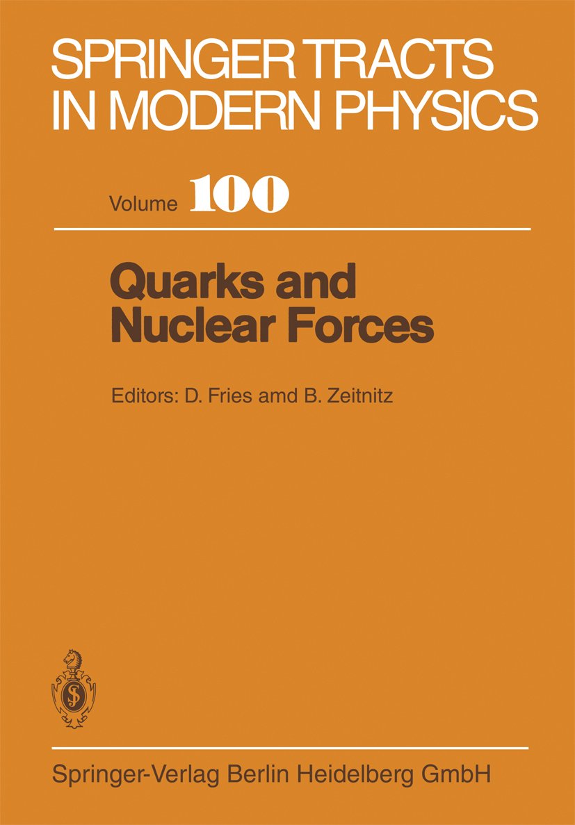 Springer Tracts in Modern Physics