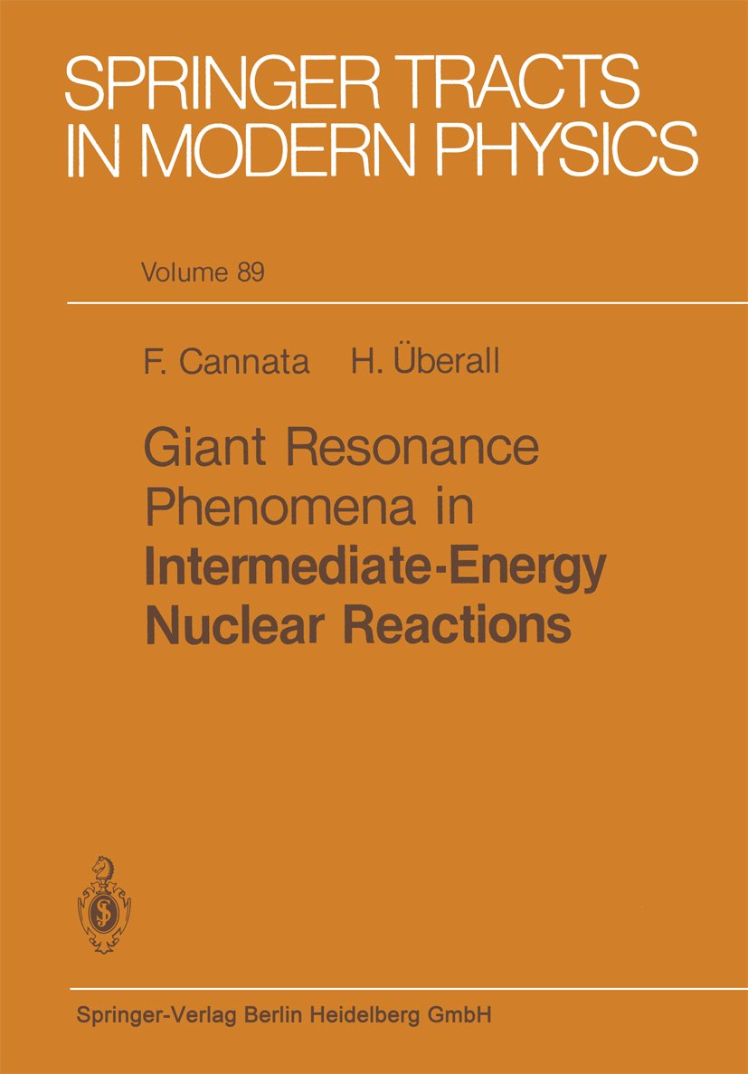 Springer Tracts in Modern Physics