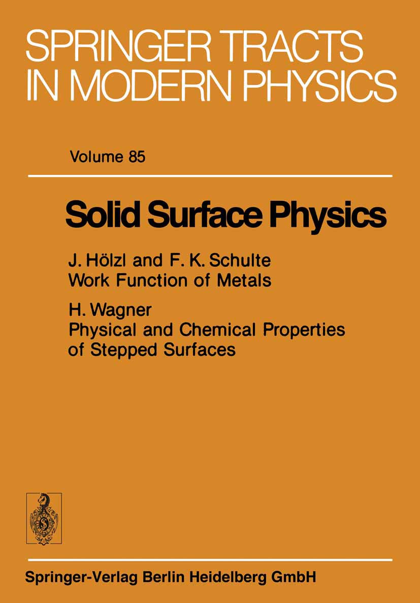 Springer Tracts in Modern Physics