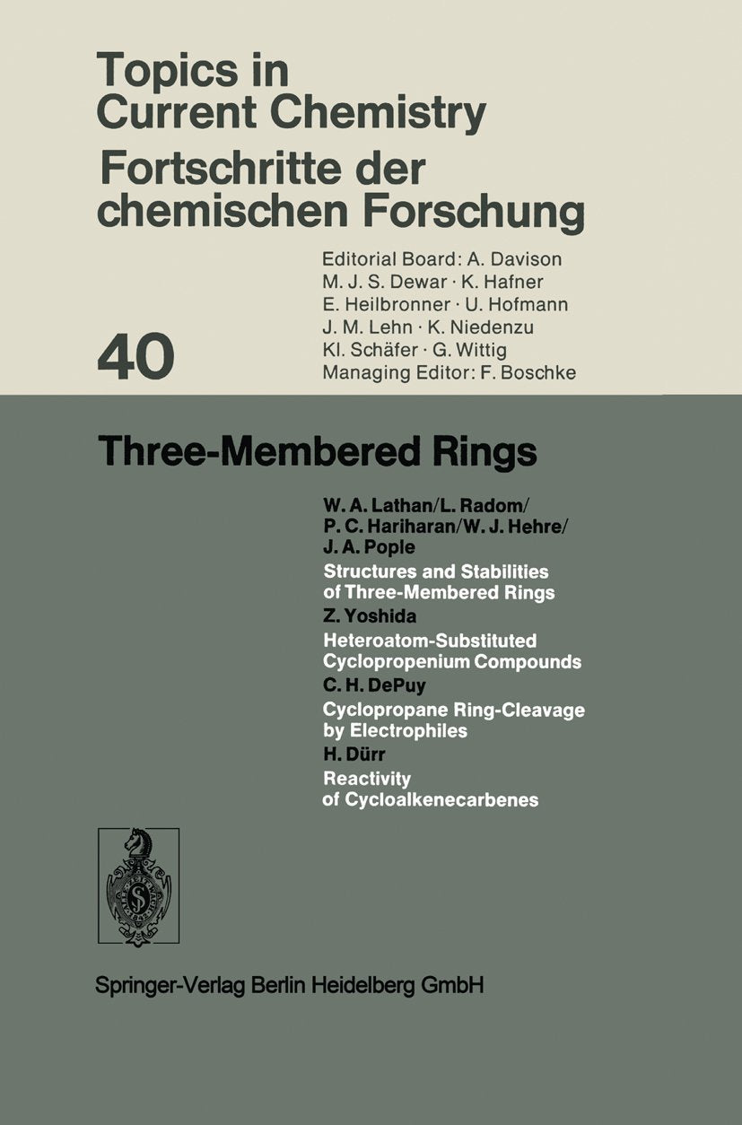 Topics in Current Chemistry