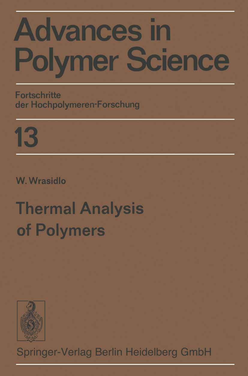 Advances in Polymer Science