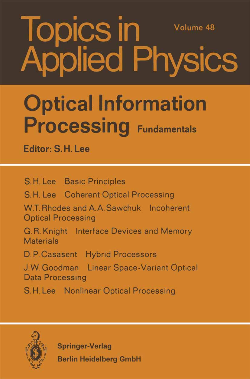 Topics in Applied Physics