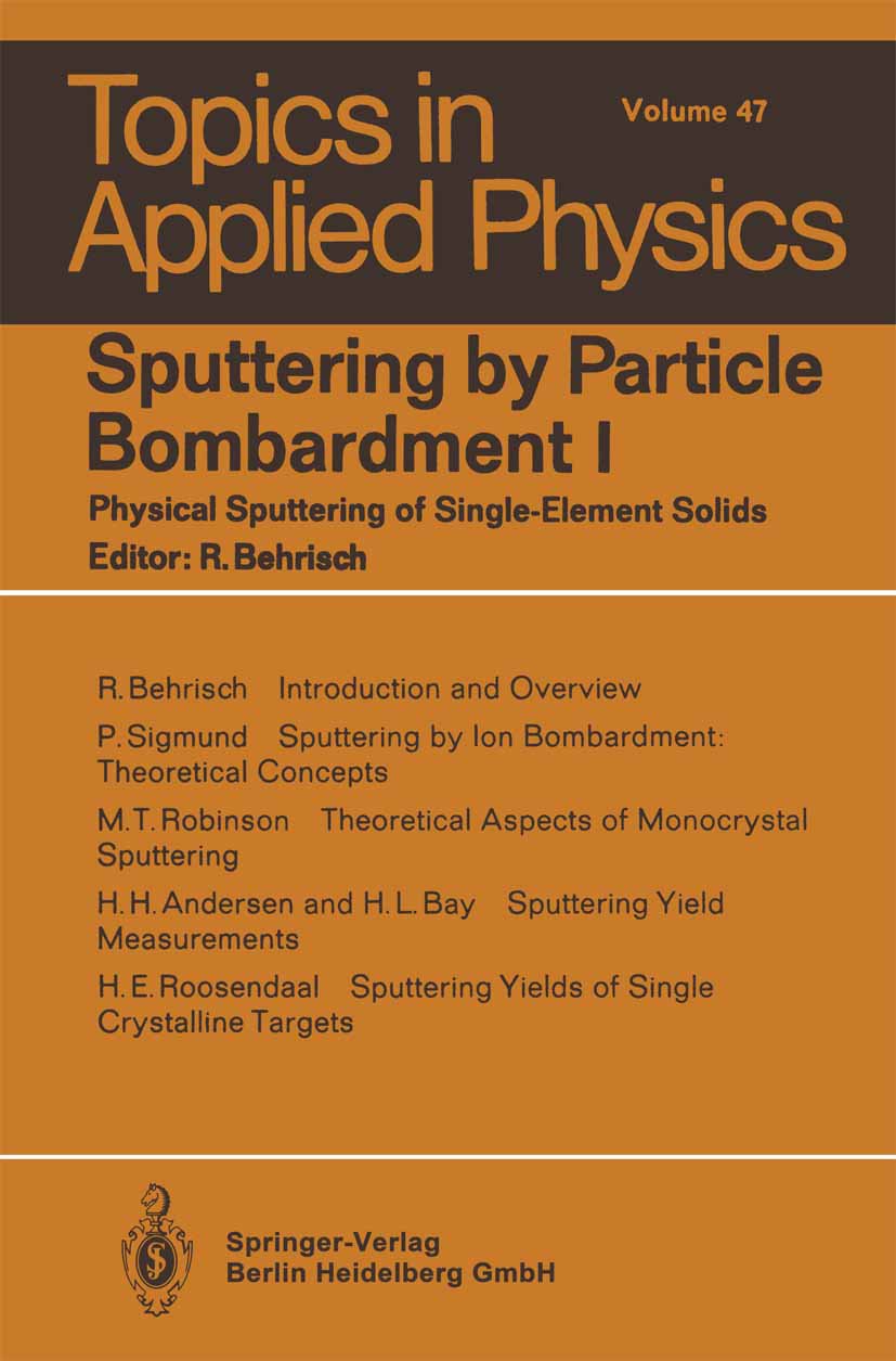 Topics in Applied Physics