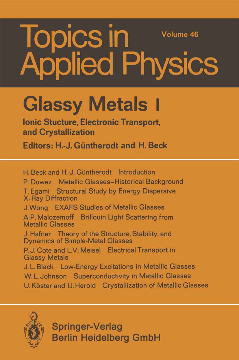 Topics in Applied Physics