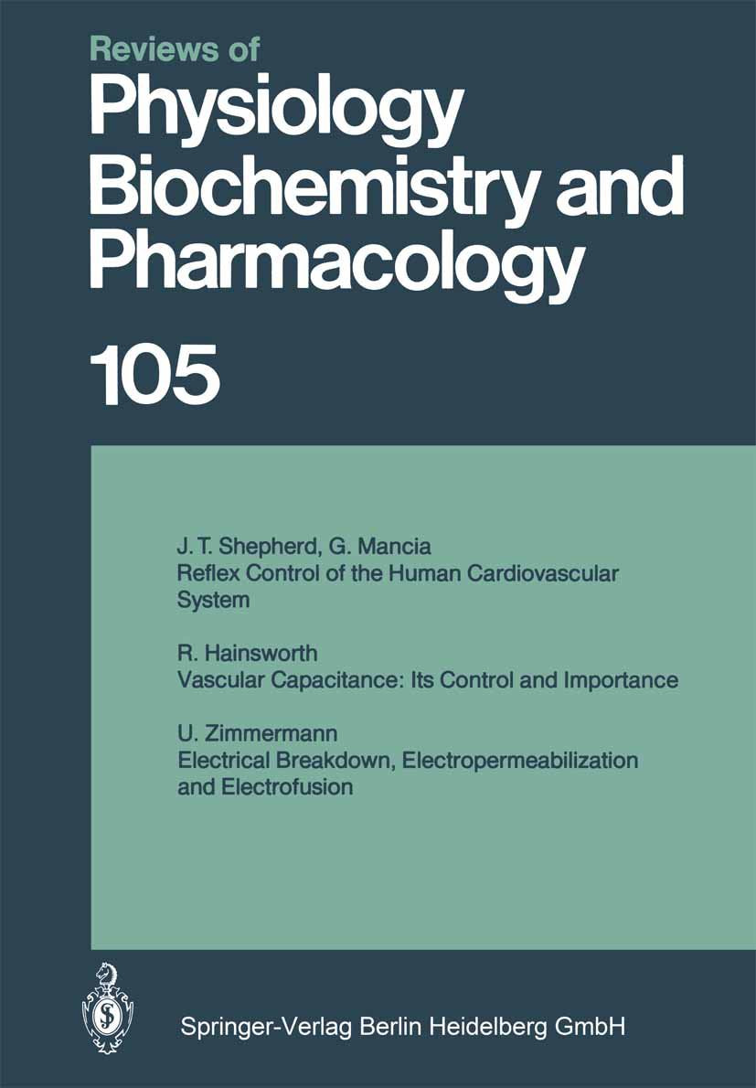 Reviews of Physiology, Biochemistry and Pharmacology