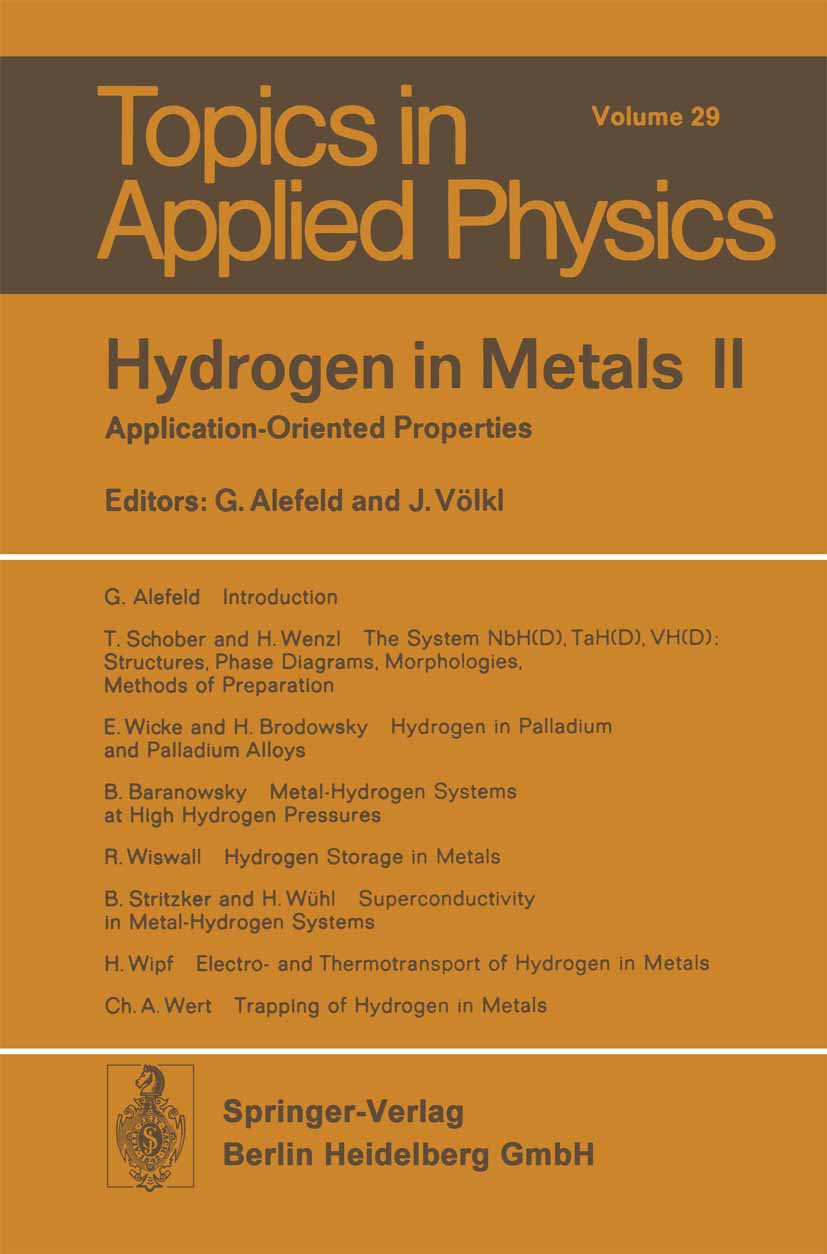 Topics in Applied Physics