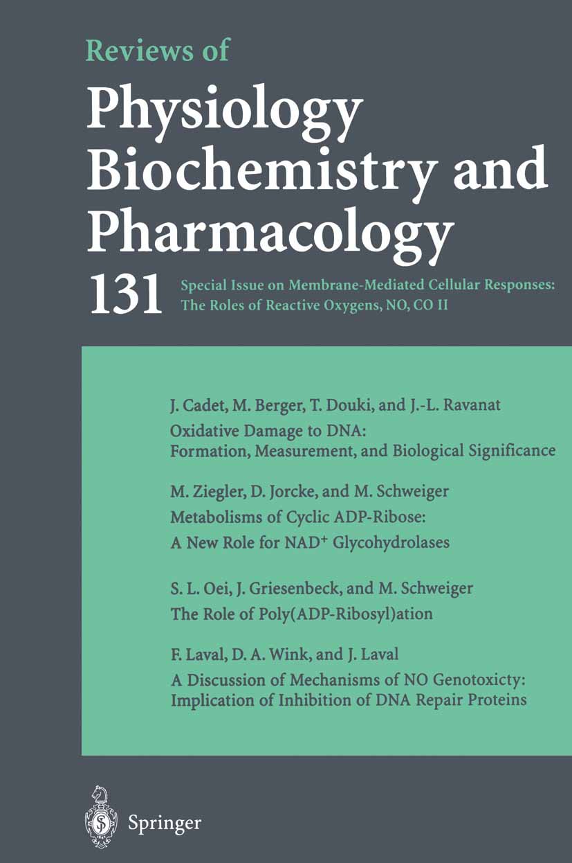 Reviews of Physiology, Biochemistry and Pharmacology