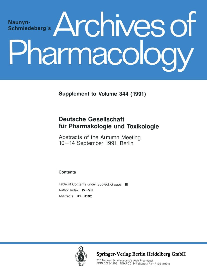Deutsche Gesellschaft für Pharmakologie und Toxikologie