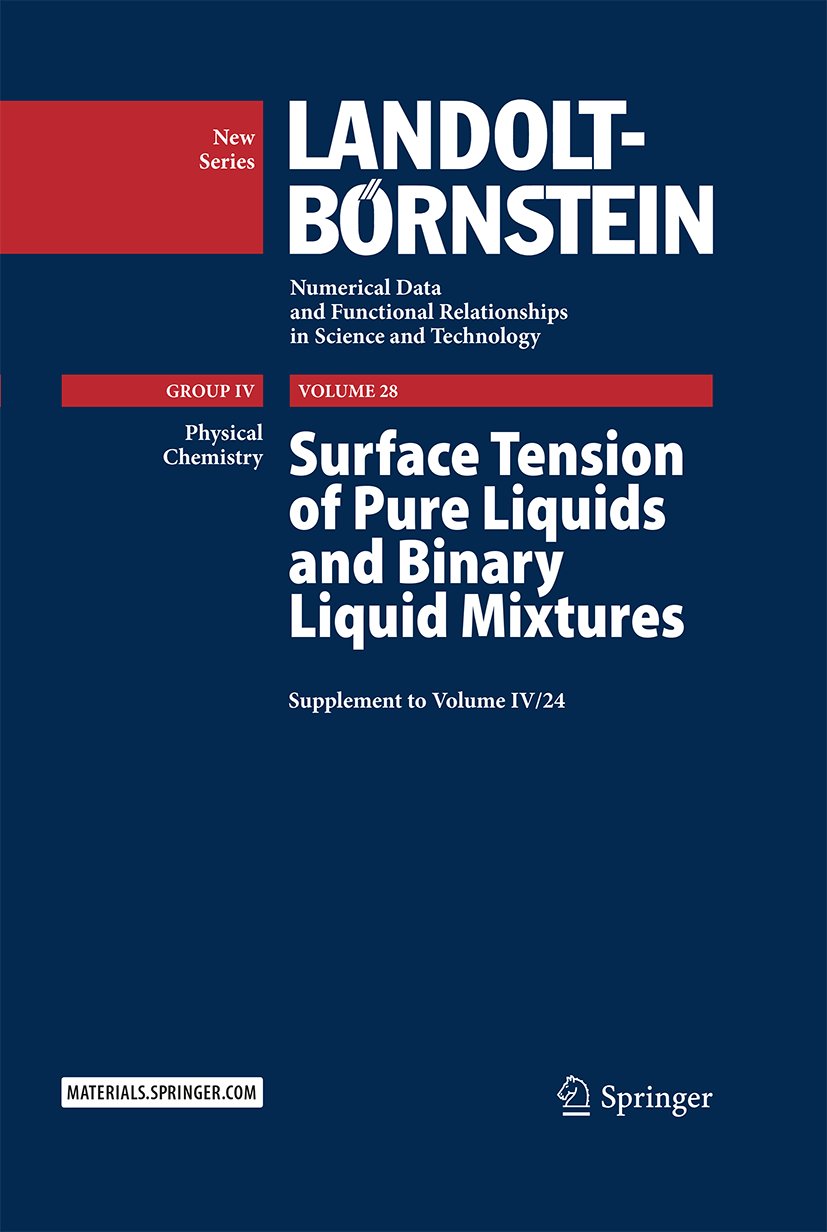 Landolt-Börnstein: Numerical Data and Functional Relationships in Science and Technology - New Series