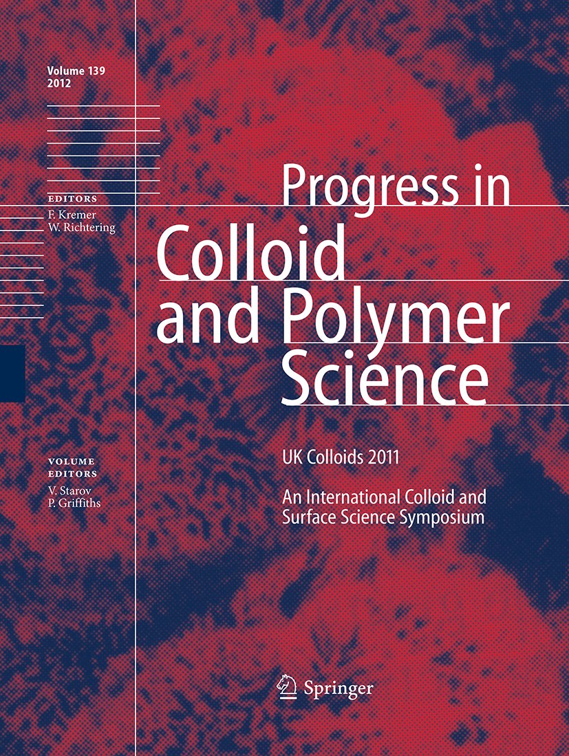 Progress in Colloid and Polymer Science