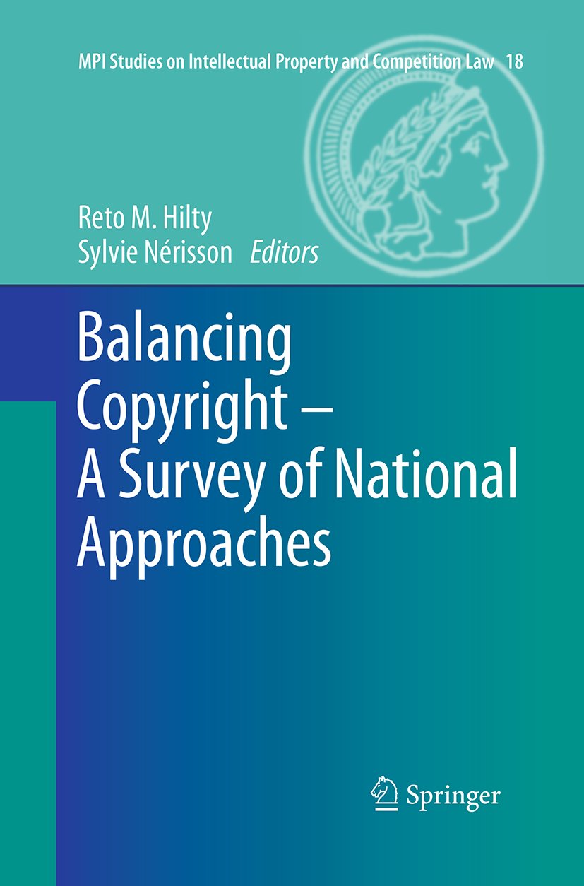 MPI Studies on Intellectual Property and Competition Law
