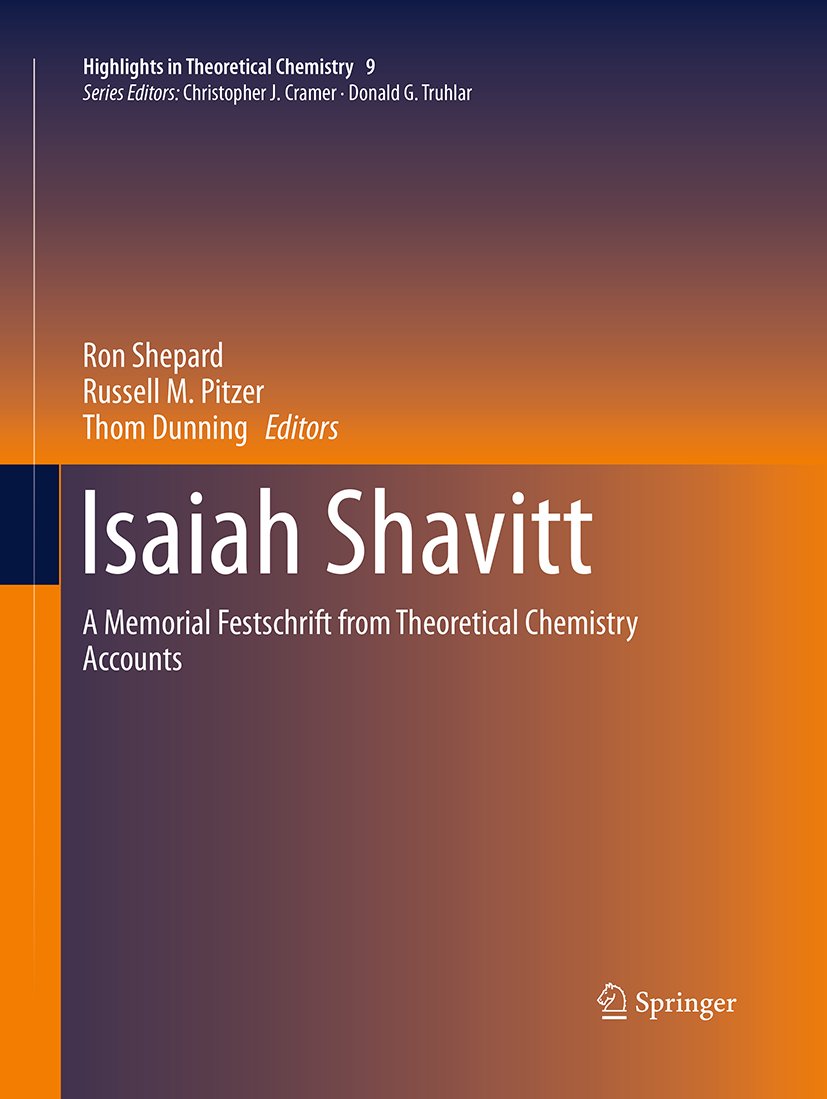 Highlights in Theoretical Chemistry