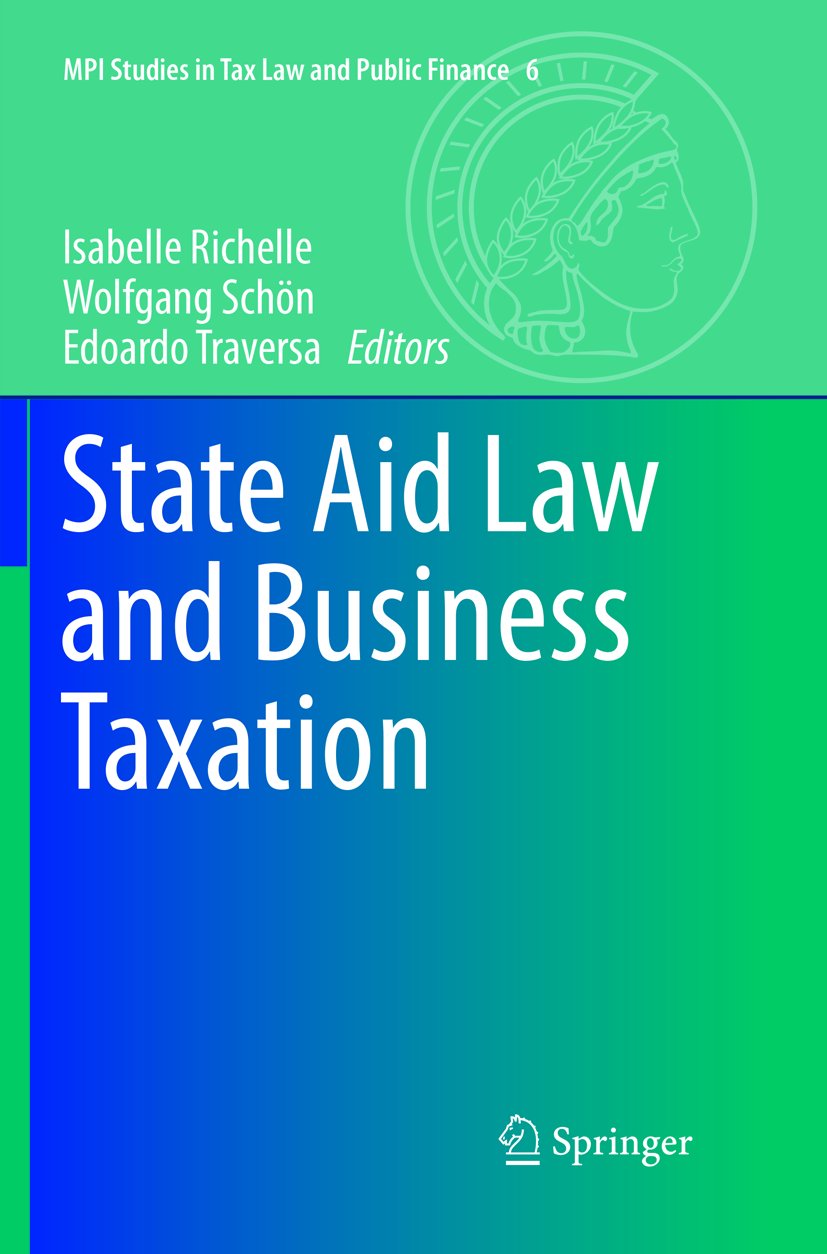 MPI Studies in Tax Law and Public Finance