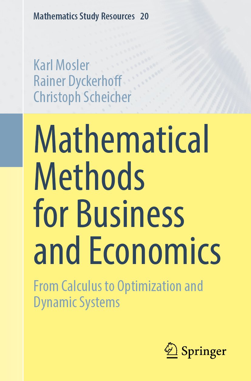 Mathematical Methods for Business and Economics
