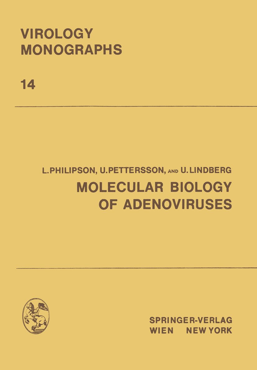 Virology Monographs Die Virusforschung in Einzeldarstellungen