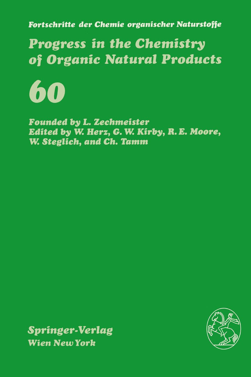 Fortschritte der Chemie organischer Naturstoffe Progress in the Chemistry of Organic Natural Products