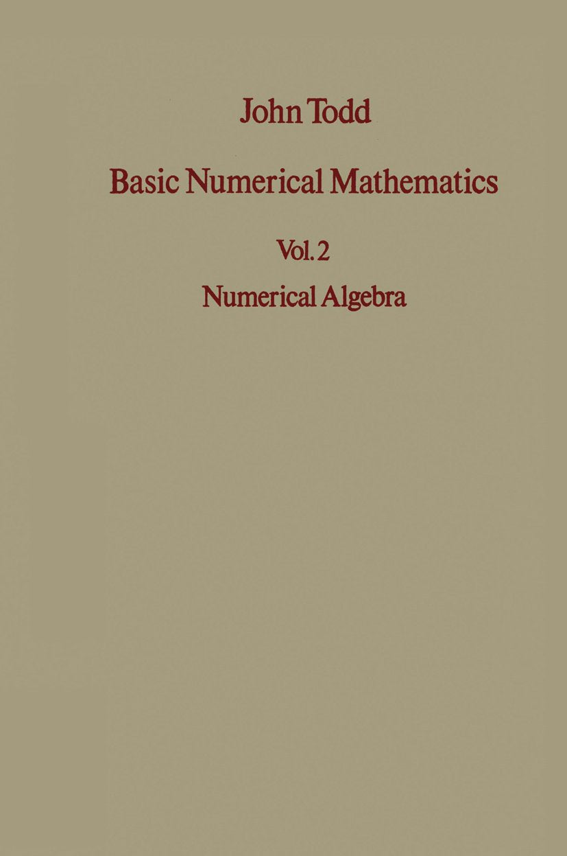International Series of Numerical Mathematics