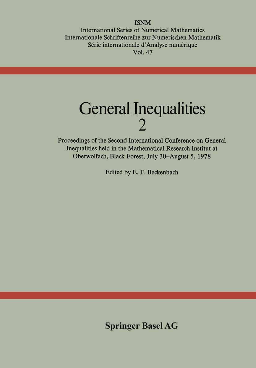 International Series of Numerical Mathematics