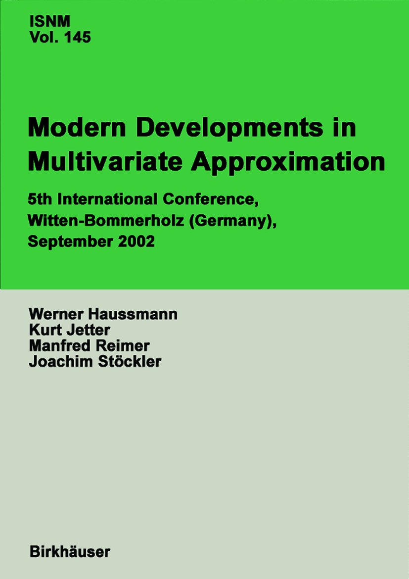 International Series of Numerical Mathematics