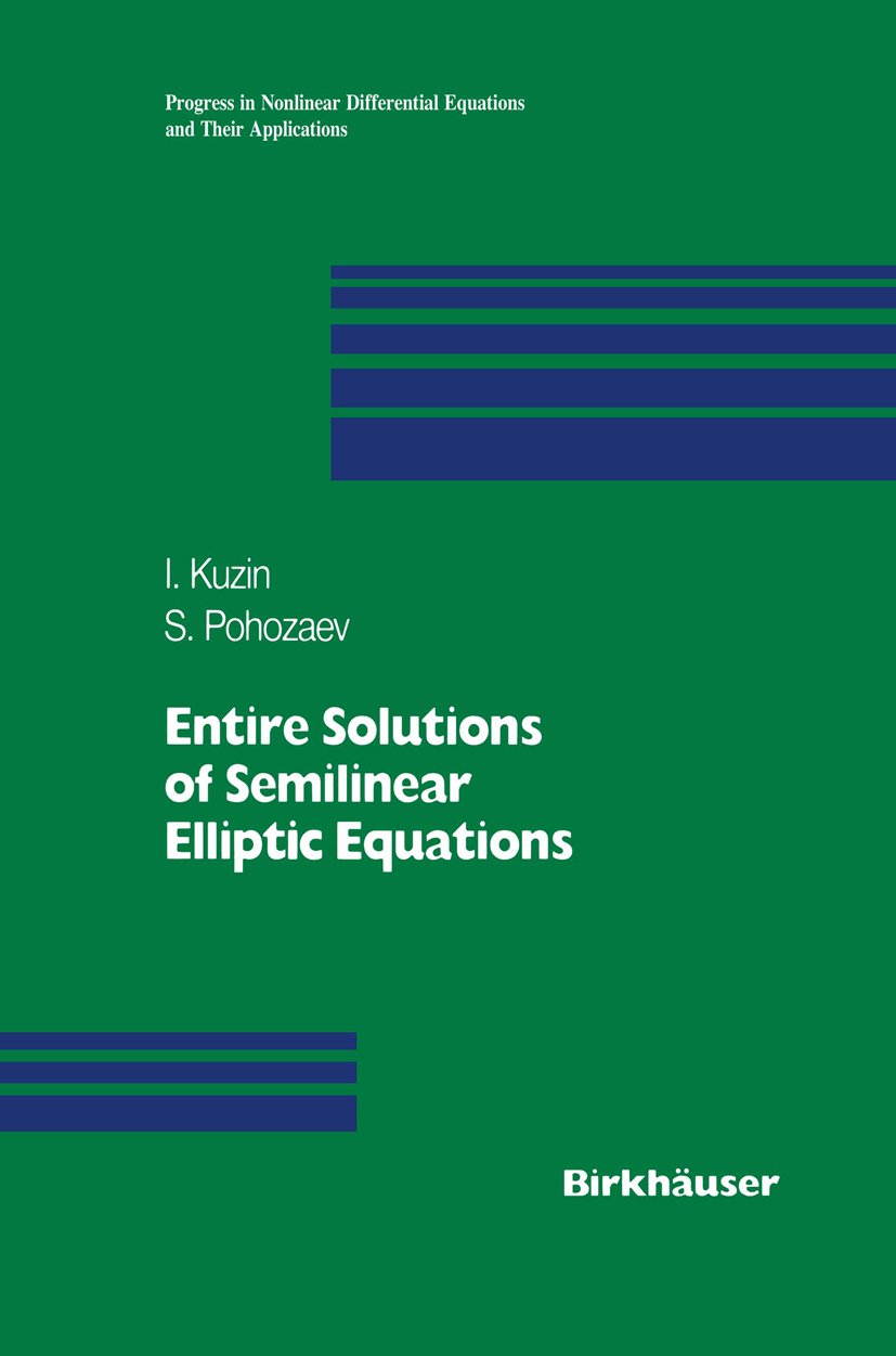 Progress in Nonlinear Differential Equations and Their Applications