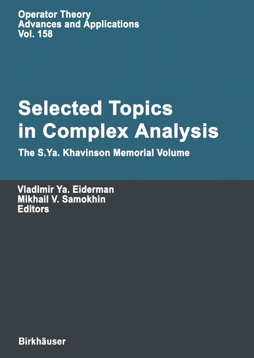 Operator Theory: Advances and Applications