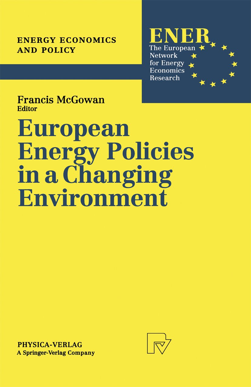 Energy Economics and Policy