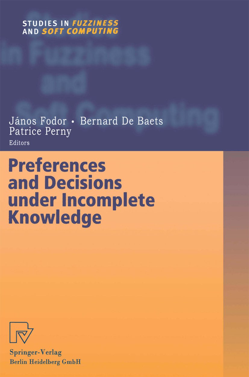 Studies in Fuzziness and Soft Computing