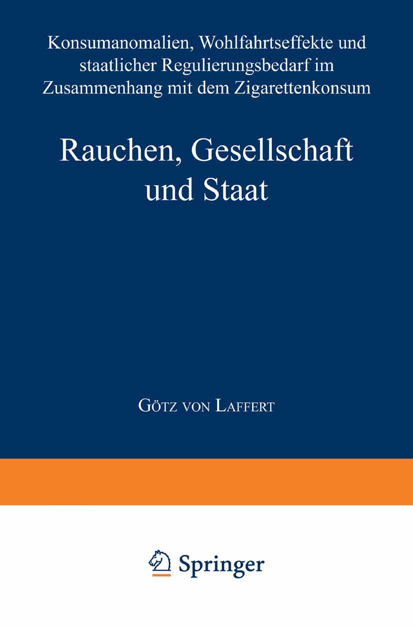Rauchen, Gesellschaft und Staat