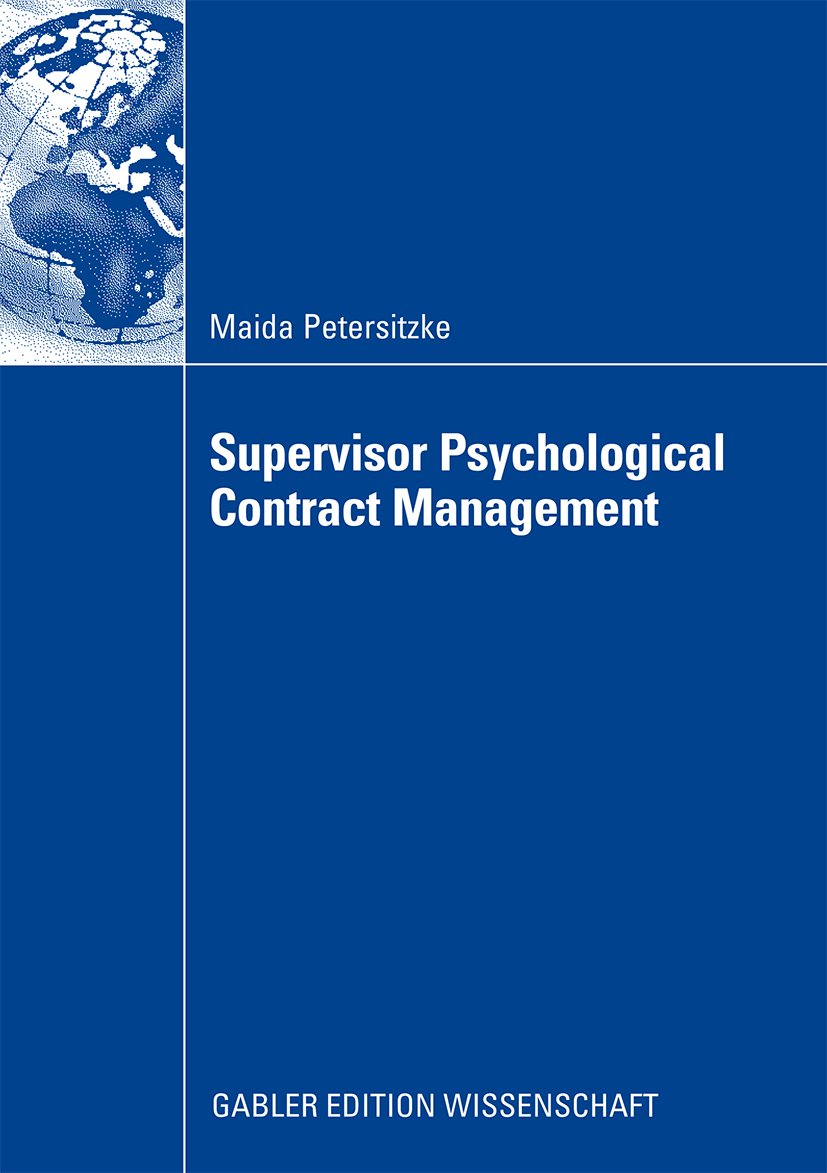 Supervisor Psychological Contract Management