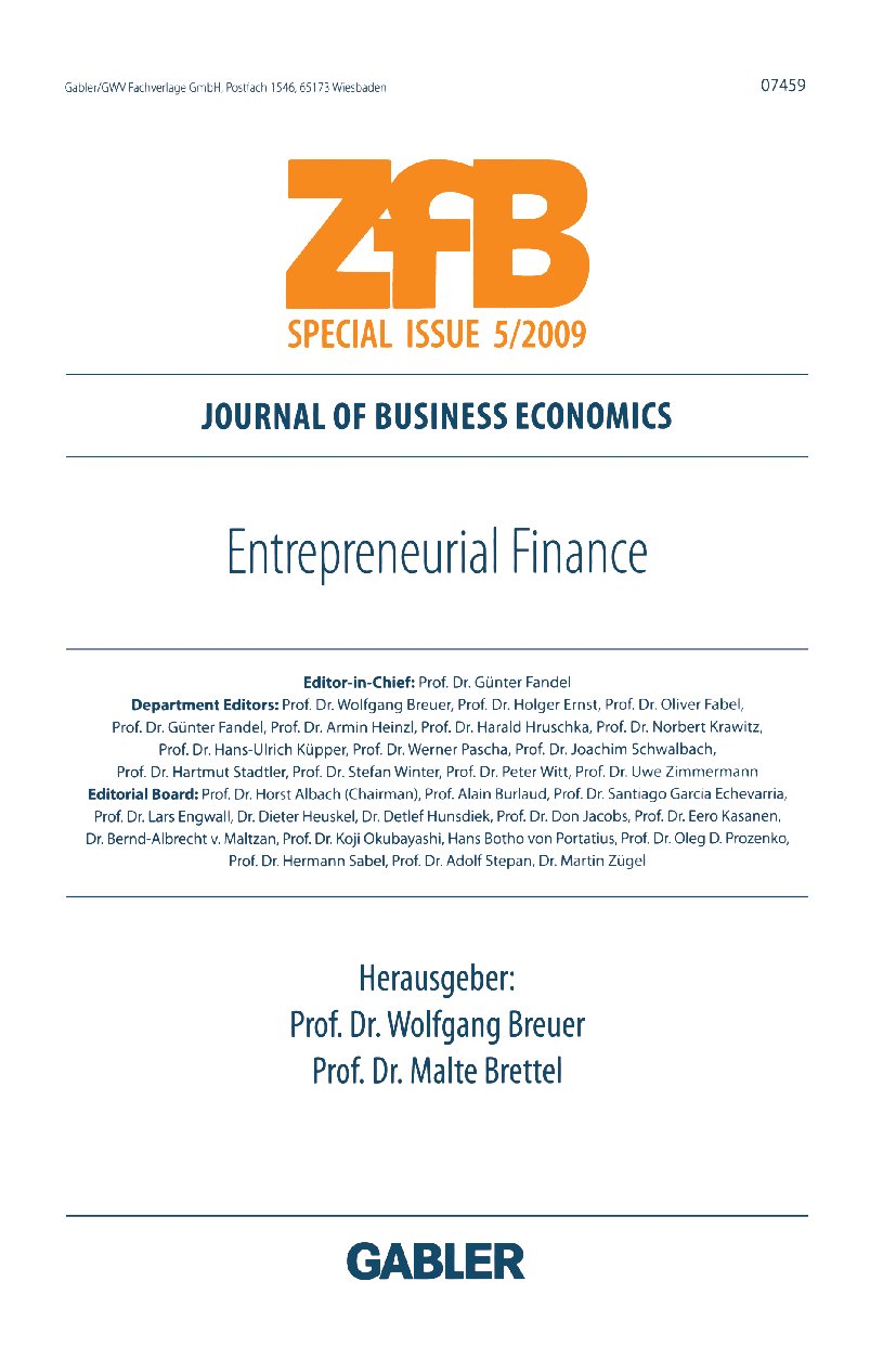 ZfB Special Issue