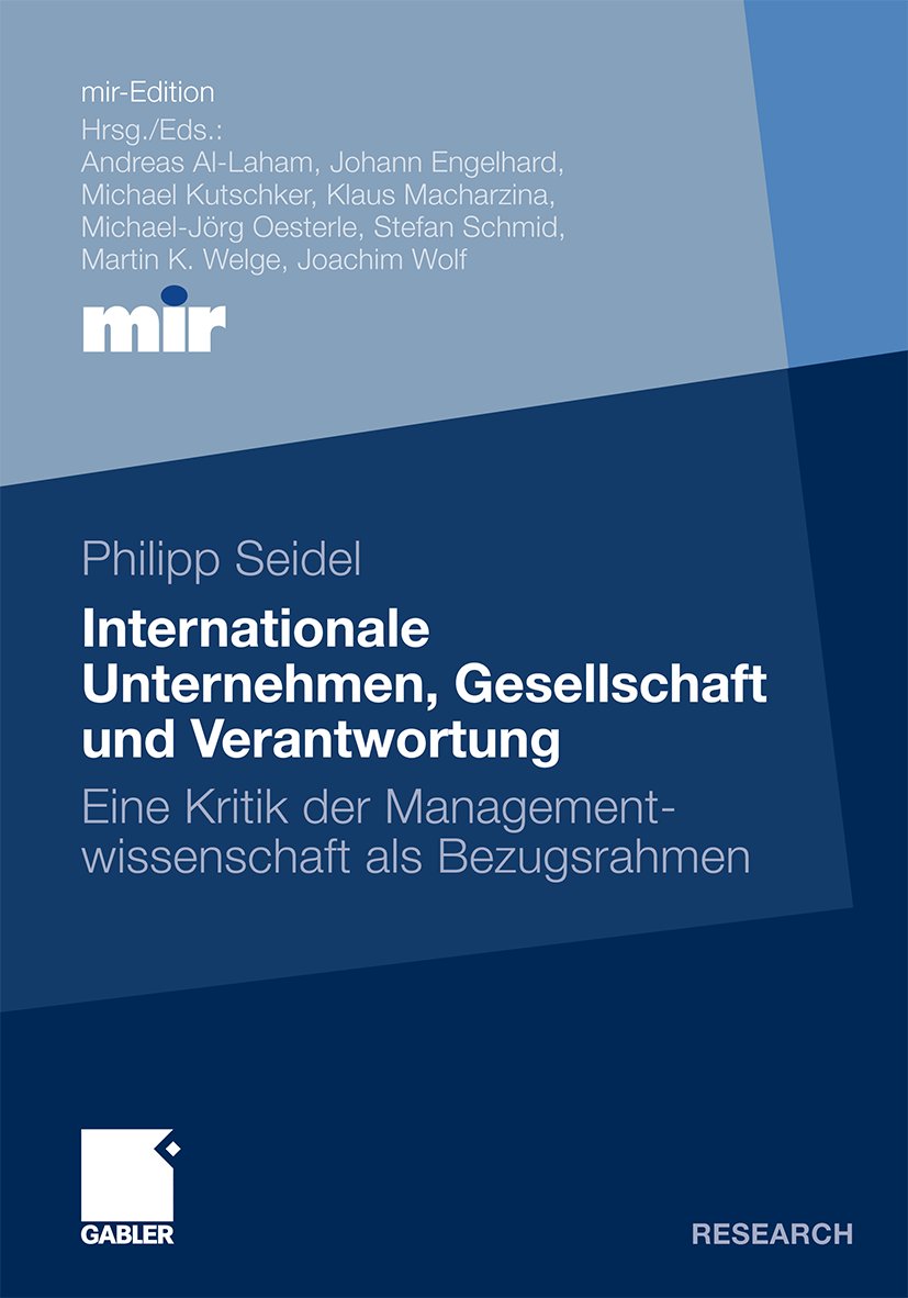 mir-Edition: Eine Kritik der Managementwissenschaft als Bezugsrahmen