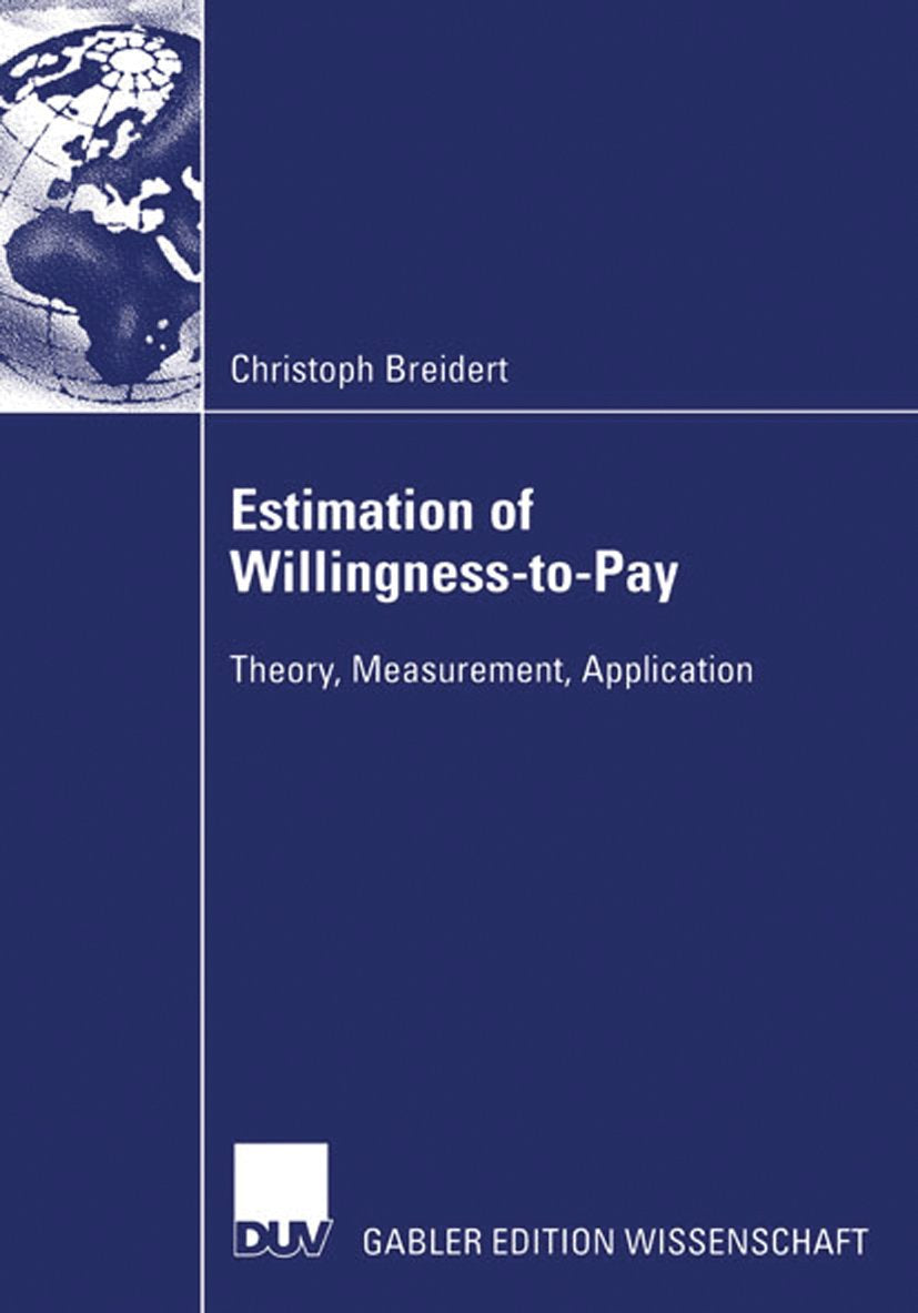 Estimation of Willingness-to-Pay