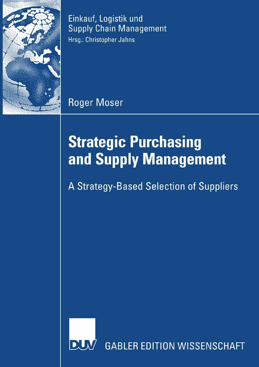 Einkauf, Logistik und Supply Chain Management