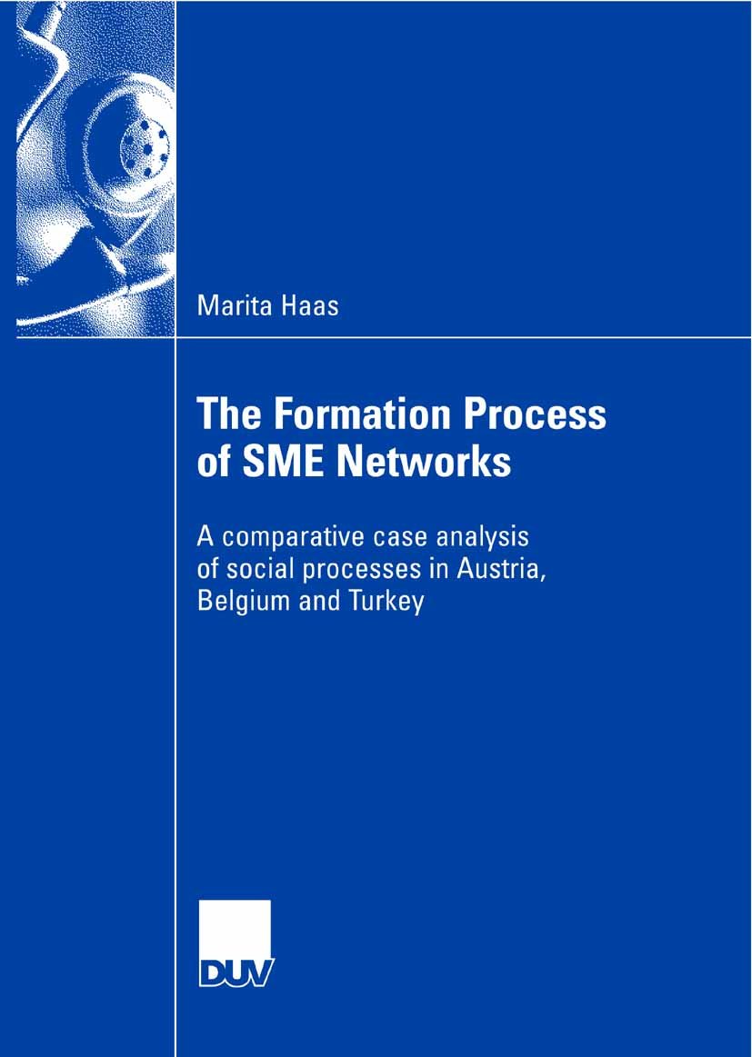 The Formation Process of SME Networks