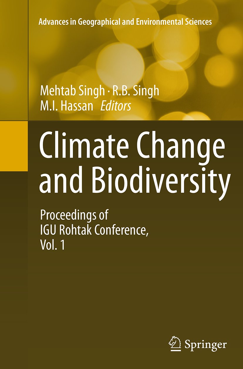 Advances in Geographical and Environmental Sciences
