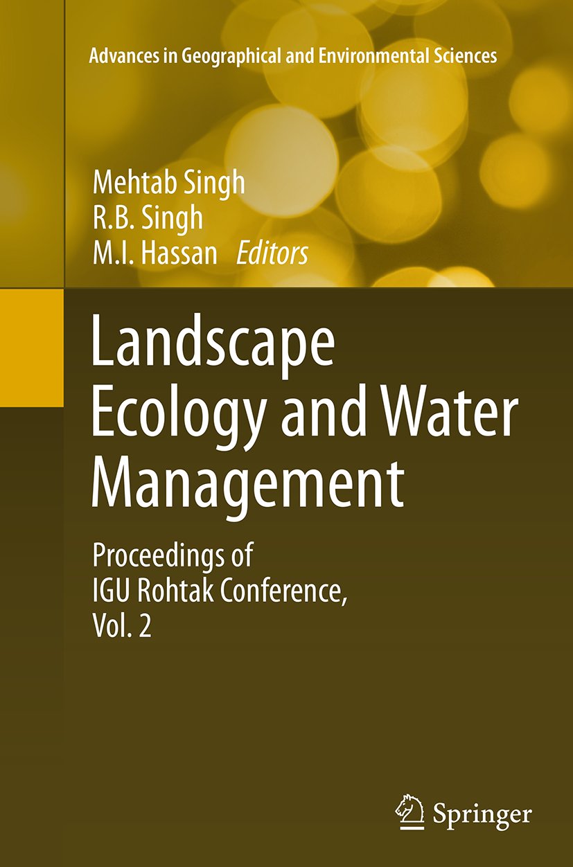 Advances in Geographical and Environmental Sciences