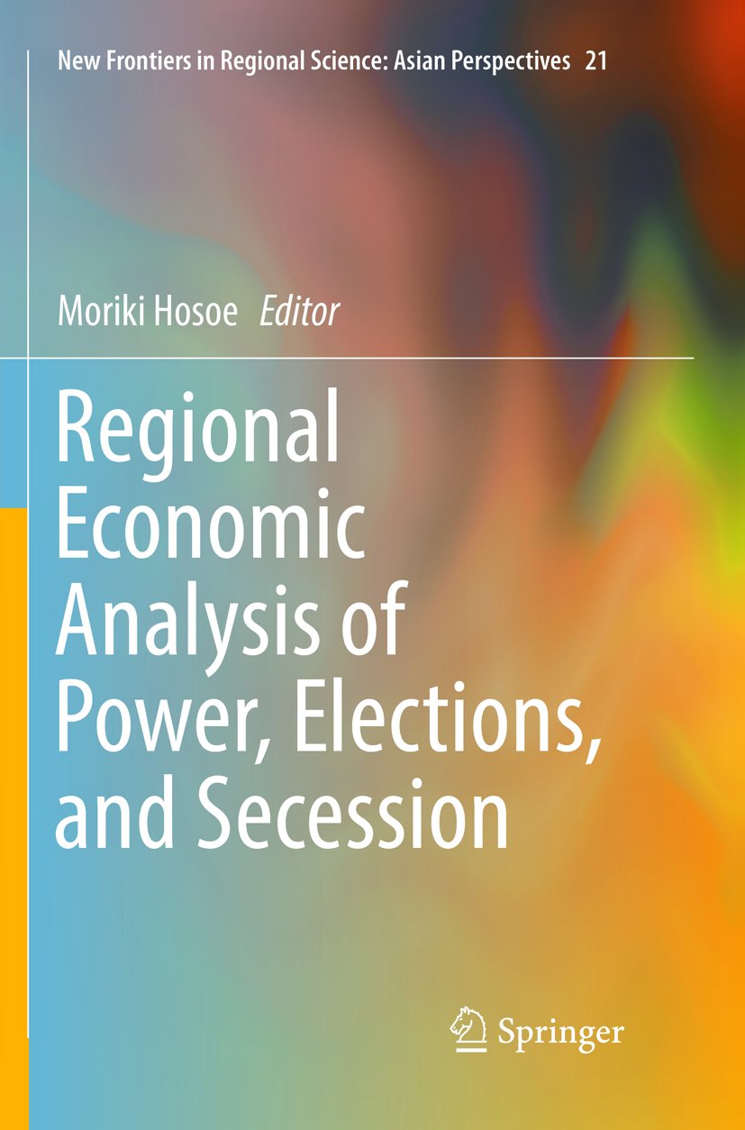 New Frontiers in Regional Science: Asian Perspectives