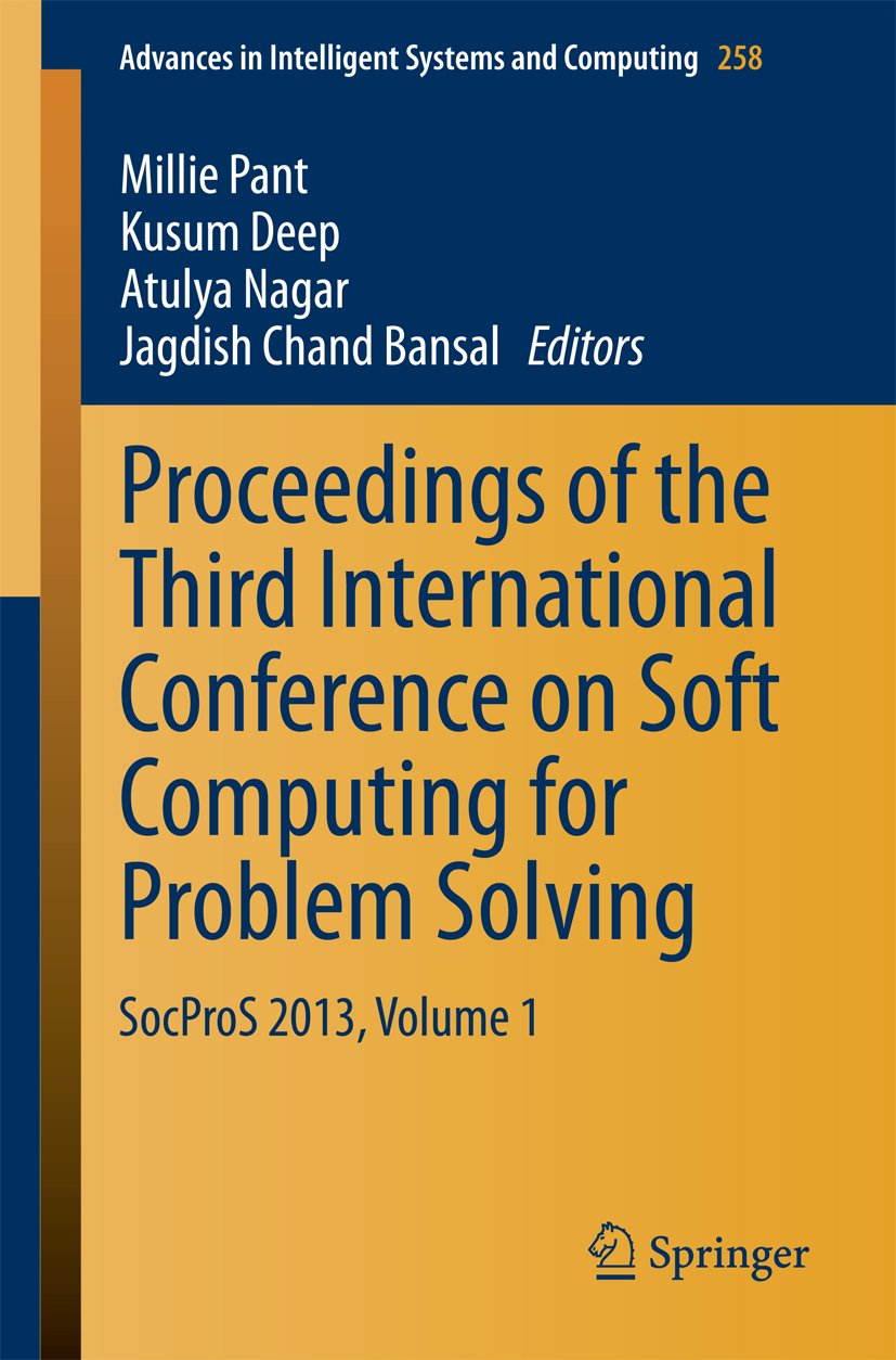 Advances in Intelligent Systems and Computing