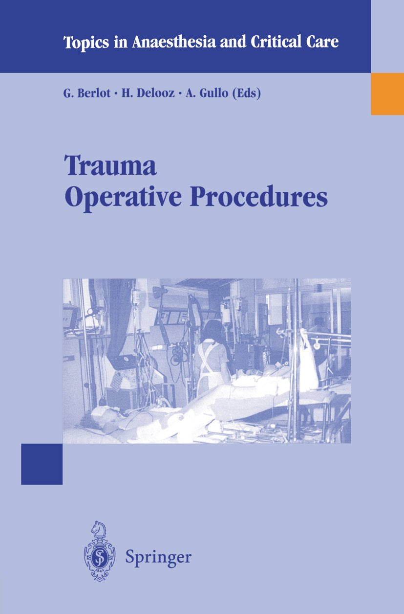 Topics in Anaesthesia and Critical Care