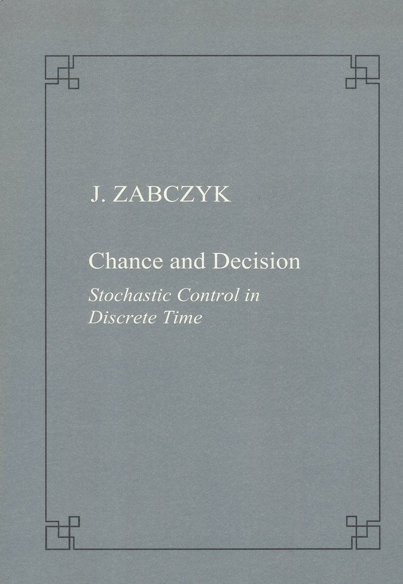 Chance and decision. Stochastic control in discrete time