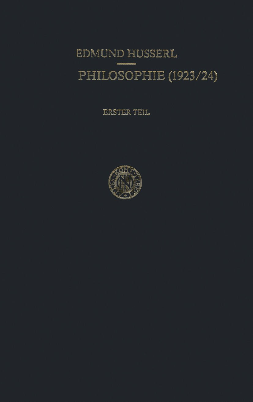 Husserliana: Edmund Husserl – Gesammelte Werke