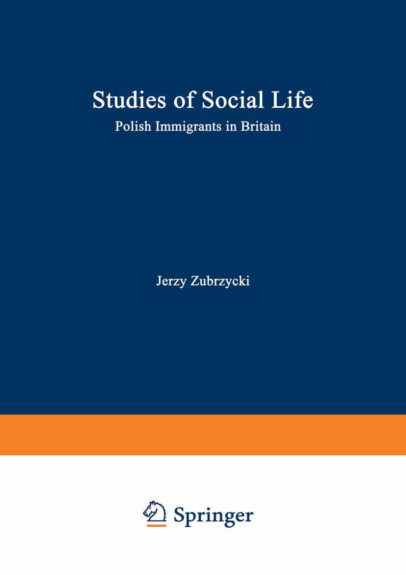 Studies of Social Life