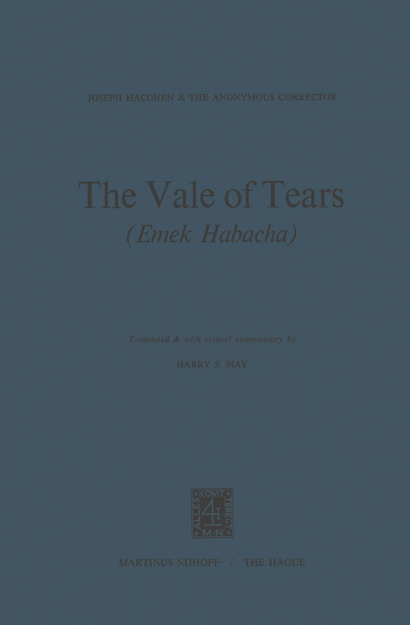 The Vale of Tears (Emek Habacha)