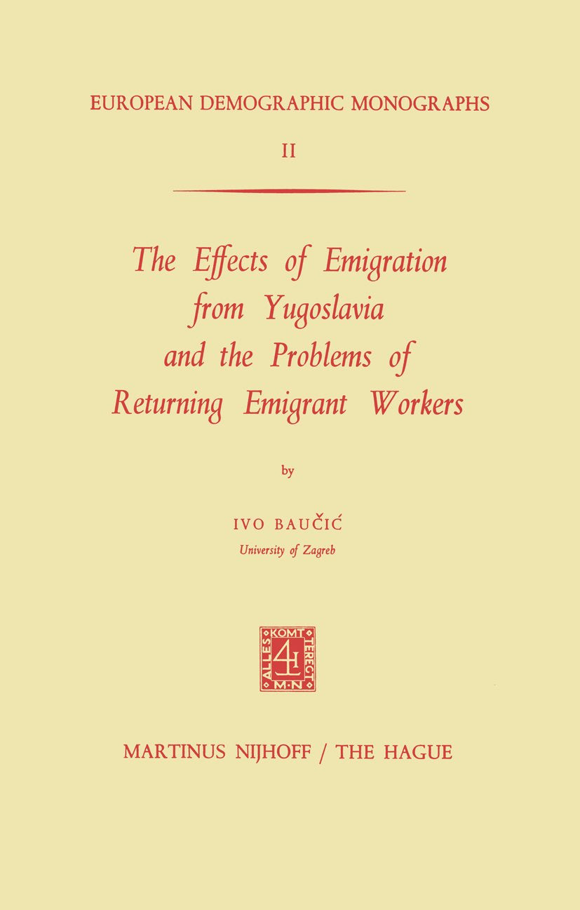 European Demographic Monographs